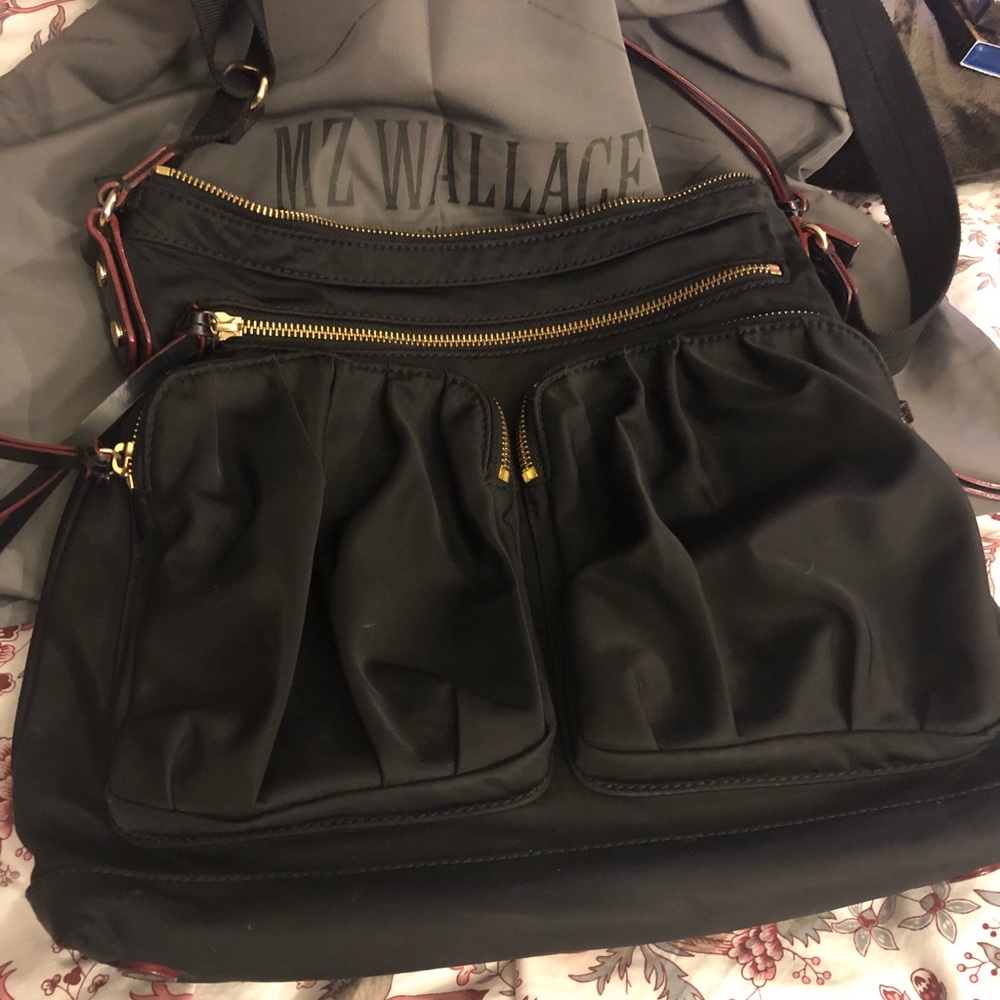 Mz Wallace black purse satchel 🖤